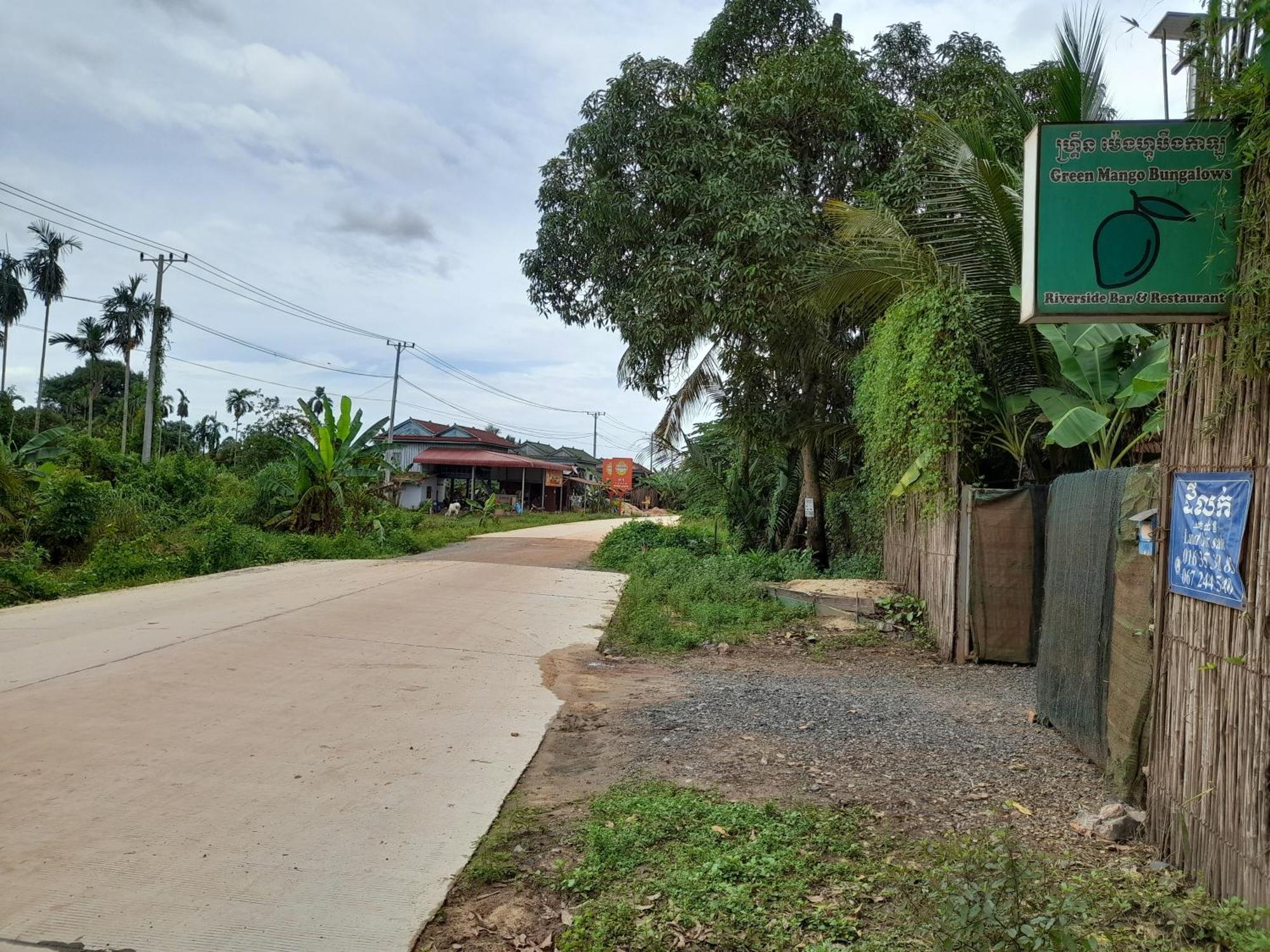Green Mango Bungalows Kampot Exteriör bild