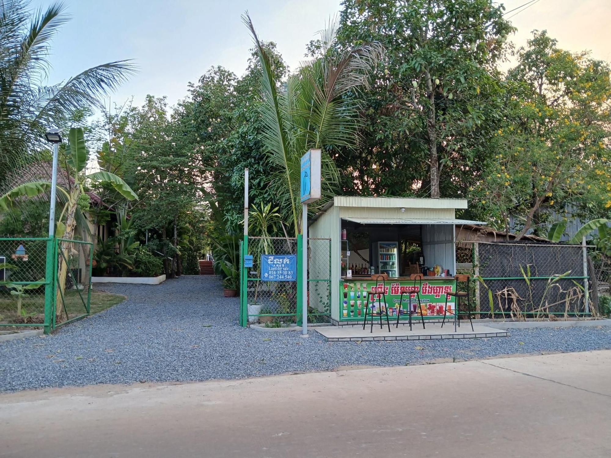 Green Mango Bungalows Kampot Exteriör bild