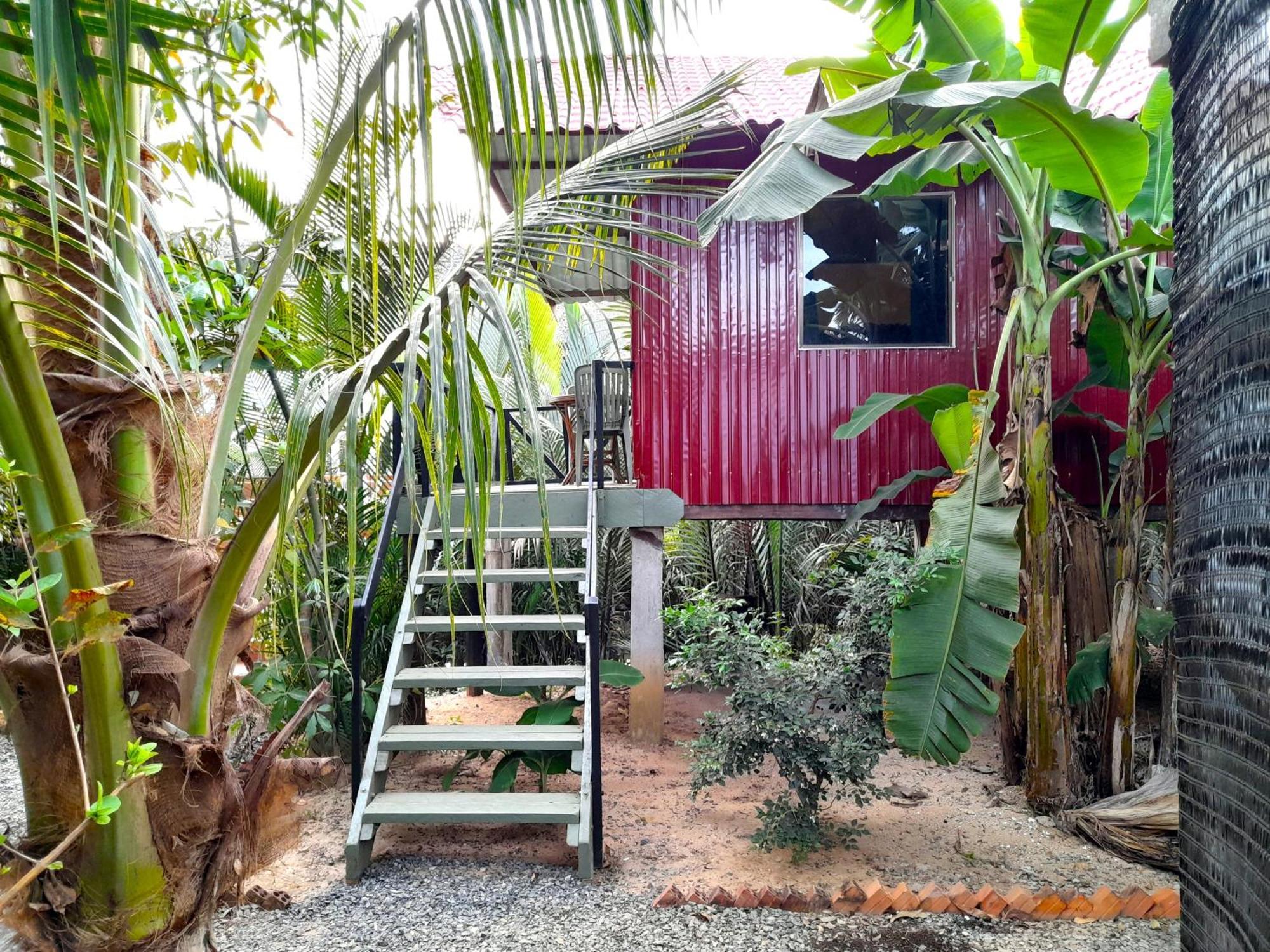 Green Mango Bungalows Kampot Exteriör bild